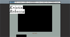 Desktop Screenshot of kristinrebecca.com